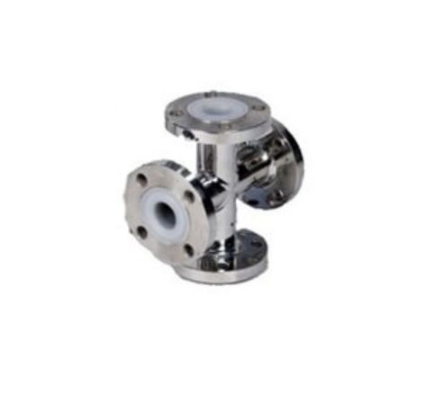 SS-304-PTFE-Lined-Equal-Cross-in-malaysia